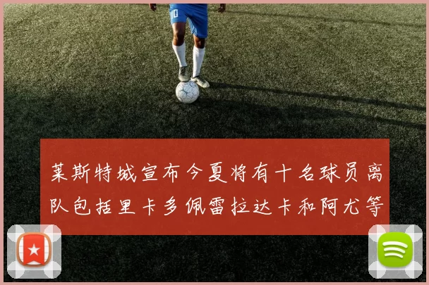莱斯特城宣布今夏将有十名球员离队包括里卡多佩雷拉达卡和阿尤等人